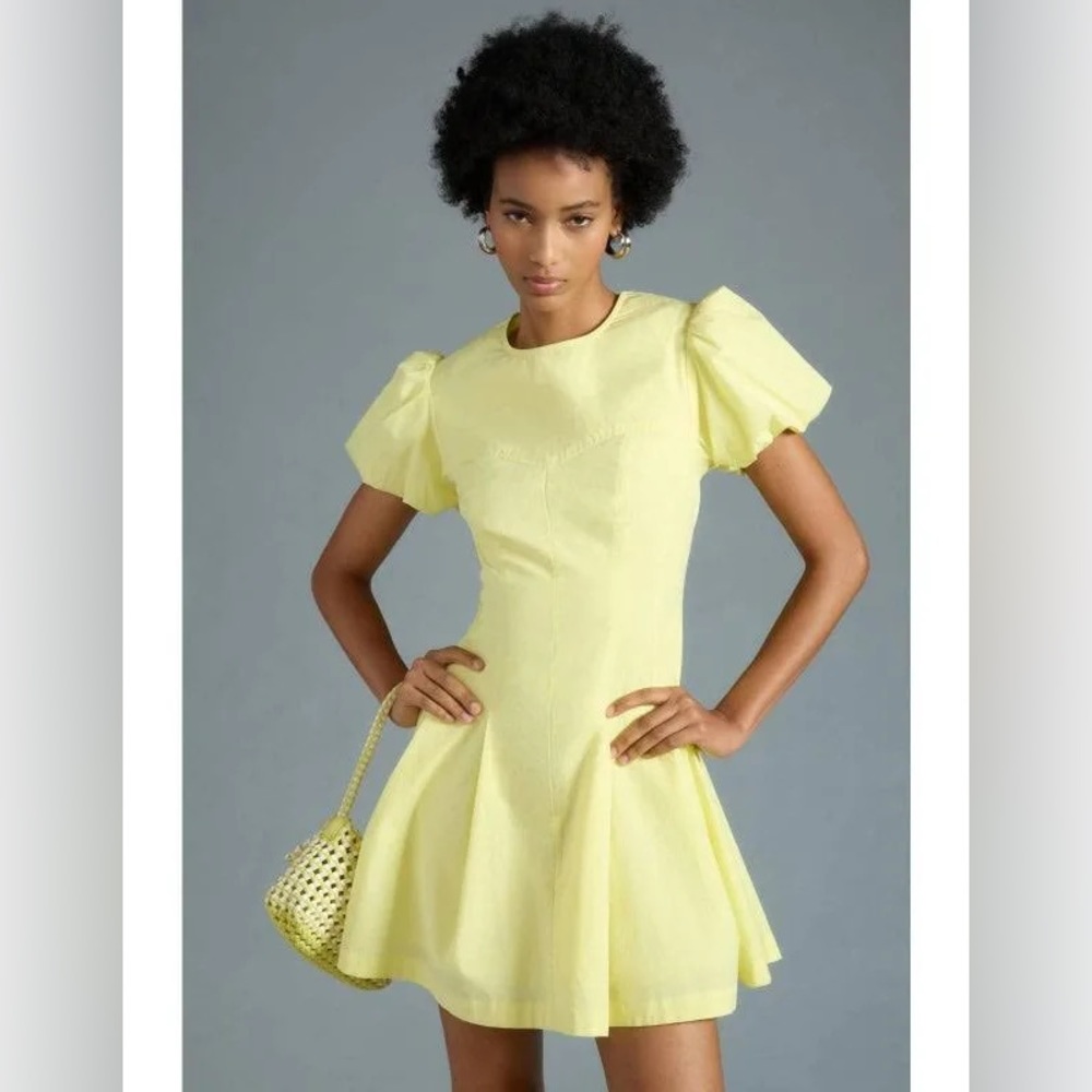 Anthropologie NWT Maeve mini fit to flare dress size M